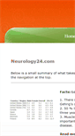 Mobile Screenshot of neurology24.com